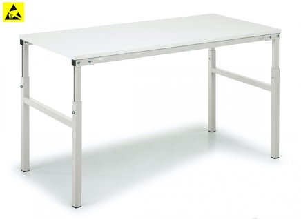 Height-adjustable antistatic table Treston, TP915 ESD