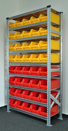 Rack with plastic boxes 877851017_VAR_4 - 2