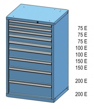 Drawer cabinet ZD 120-4 - 2