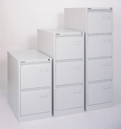 File cabinet A4 metal file cabinet Bisley IPCCA12 - set with dividers - 4