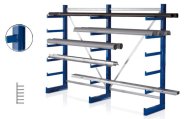 One-sided console shelf (4 models)