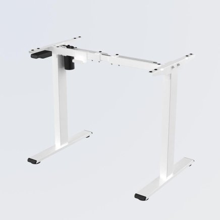 Electrically height-adjustable table base