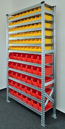 Rack with plastic boxes 877851009_VAR_3 - 2