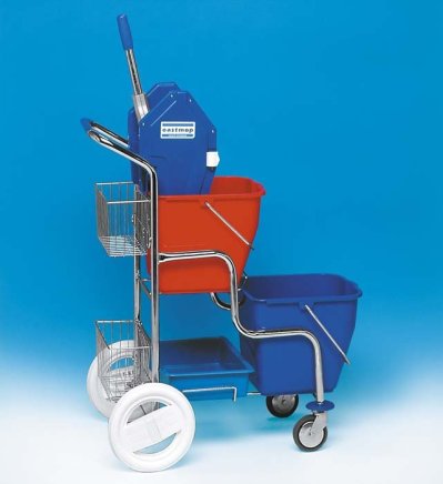 Chamois cleaning cart