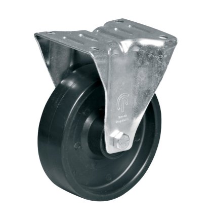 Polypropylene wheel, diameter 160 mm, fixed