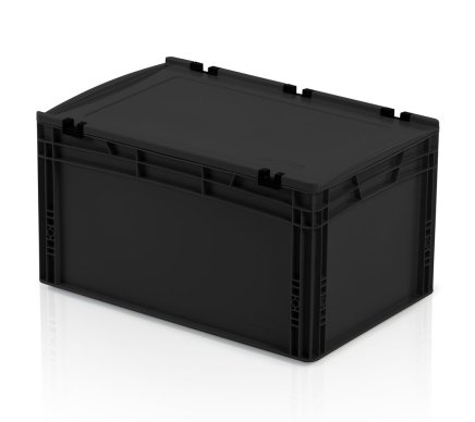 ESD Euro crate with lid 965758