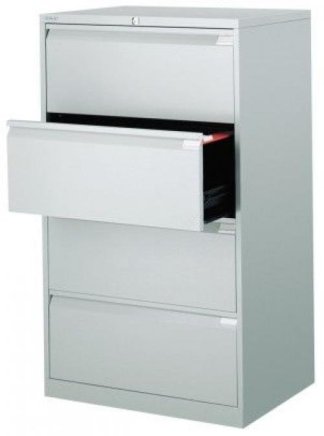 Bisley DF4 double-row metal filing cabinet - 2