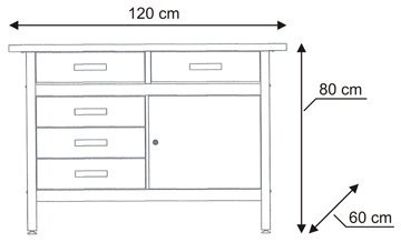 Workshop workbench 4802 - 3