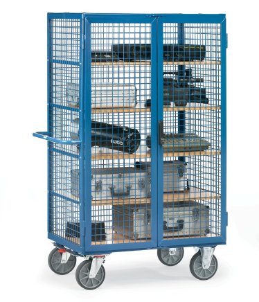 Cabinet trolley with shelves (2 models) - 2