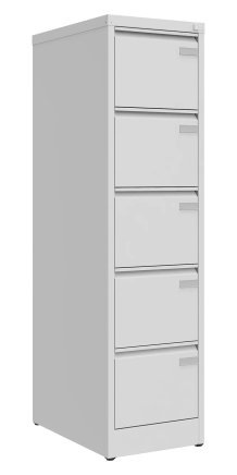 Five-drawer filing cabinet Szk 301/5 for A4 format