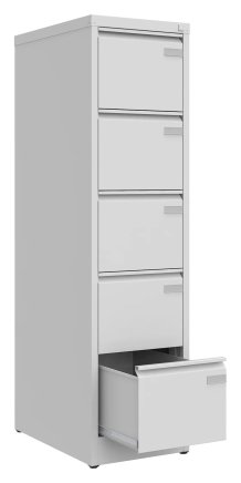 Five-drawer filing cabinet Szk 301/5 for A4 format - 2