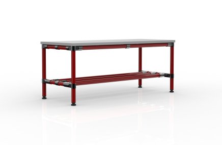 Changing room bench 21101902 - width 1000 mm (4 models)