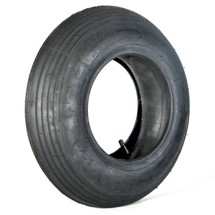 Complete tire + inner tube for the handcart size 4.80/4.00-8