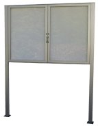 Double-wing double-sided showcase HDO40 - 36 x A4