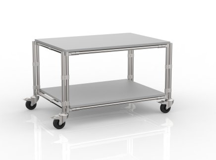 Height-adjustable antistatic trolley 22112852 - 1