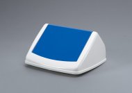 Lid for DURABIN SQUARE 40 hinged basket - color blue