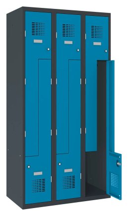 Sul 33 W metal wardrobe, width 900 mm - 6