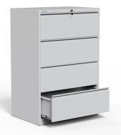 HDK four-drawer filing cabinet for A4 format