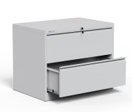 HDK double-drawer filing cabinet for A4 format (2 models)