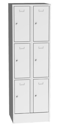 Cabinet with lockable boxes SBS 32-6 - 2