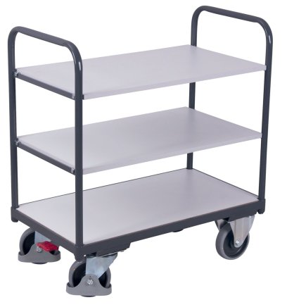 Antistatic trolley, 3 shelves sw-800.257