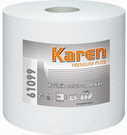 Towels on a roll Maxi Karen Premium Plus 6 pieces