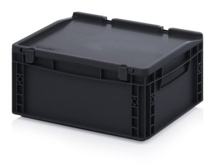 ESD Euro crate with lid 967115