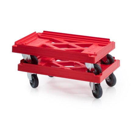 Chassis for HL crates - 4 swivel wheels - 2