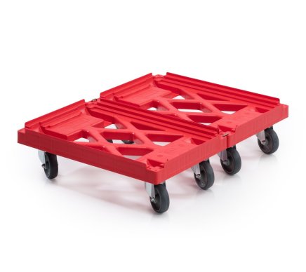 Chassis for HL crates - 4 swivel wheels - 3