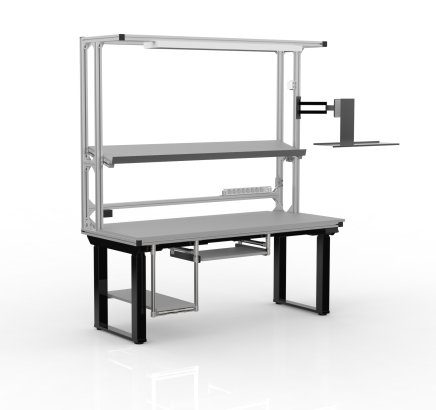 Height-adjustable work table with extension 24100902 - 4