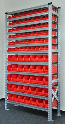 Rack with plastic boxes 877851009_VAR_4 - 2