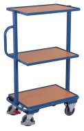 Trolley with wooden shelves sw-400.801