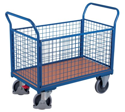 Platform trolley with four wire fillings sw-700.401