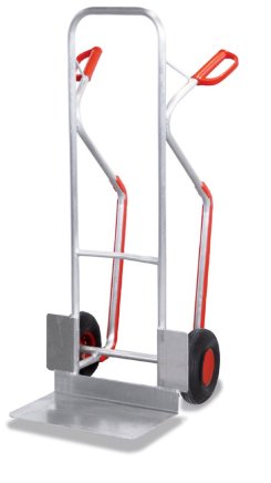 Aluminum handcart with skids ap-710.107, ap-710.204