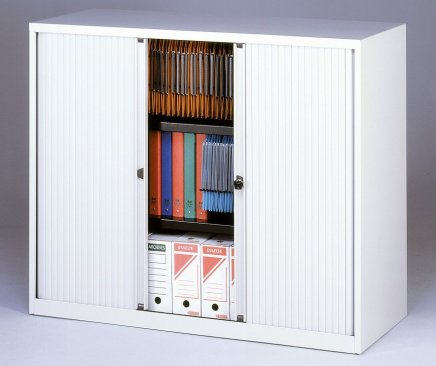 Bisley ET412/10/2S roller shutter cabinet - 9