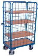 Shelf trolley with four wire fillings sw-600.311