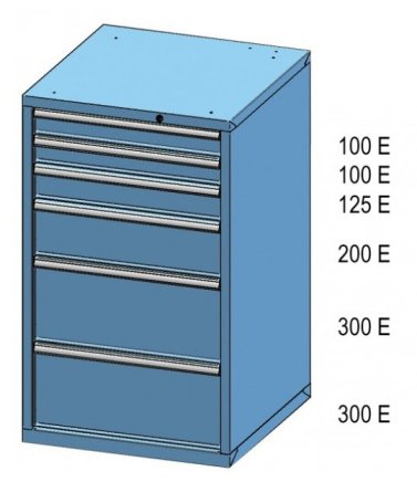 Drawer box ZB 120-5 - 2