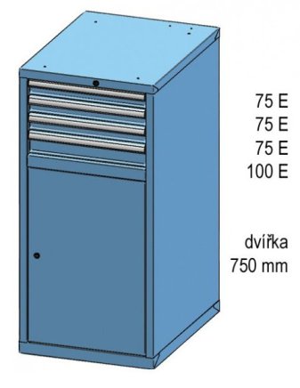 Drawer cabinet ZE 120-1 - 2