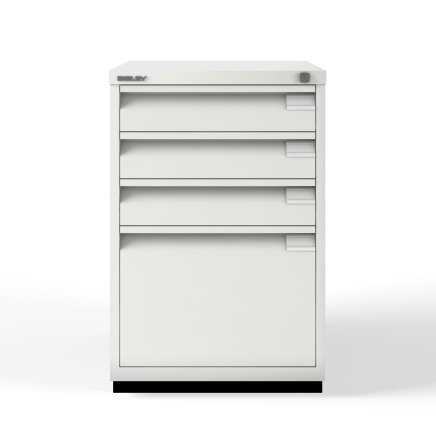 Bisley 1F3E metal filing cabinet - 3