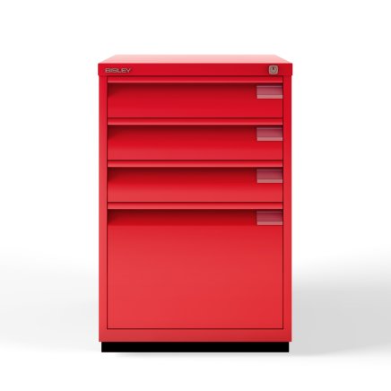 Bisley 1F3E metal filing cabinet - 2