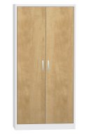 Metal cabinet with laminate doors type SPS 02EL