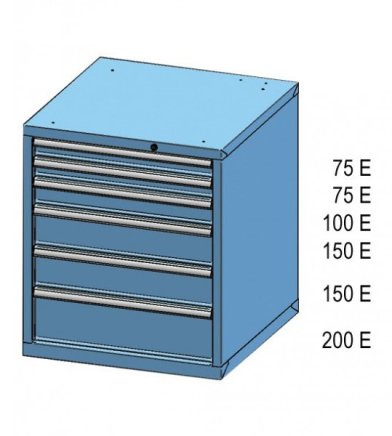 Drawer cabinet ZB 84-6 - 2