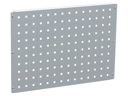 Hanging panel for cabinets of the VVS 02 series