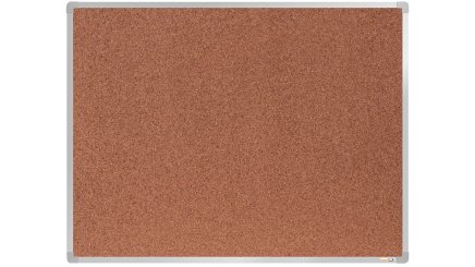 Notice board with a quality cork surface 1200 x 900 mm - 6