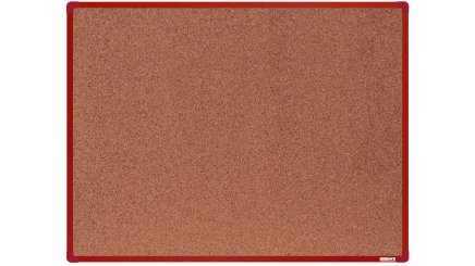 Notice board with a quality cork surface 1200 x 900 mm - 2