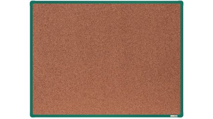 Notice board with a quality cork surface 1200 x 900 mm - 5