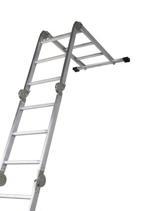 Four-part articulated ladder DU 4X3 - 4