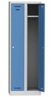 Two-compartment metal wardrobe BAS 32 0022