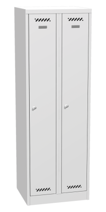 Two-compartment metal wardrobe BAS 32 0022 - 3