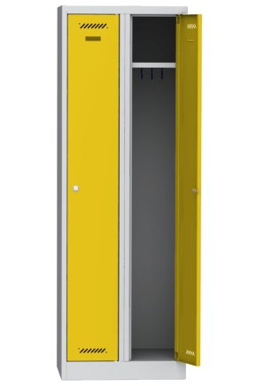 Two-compartment metal wardrobe BAS 32 0022 - 6